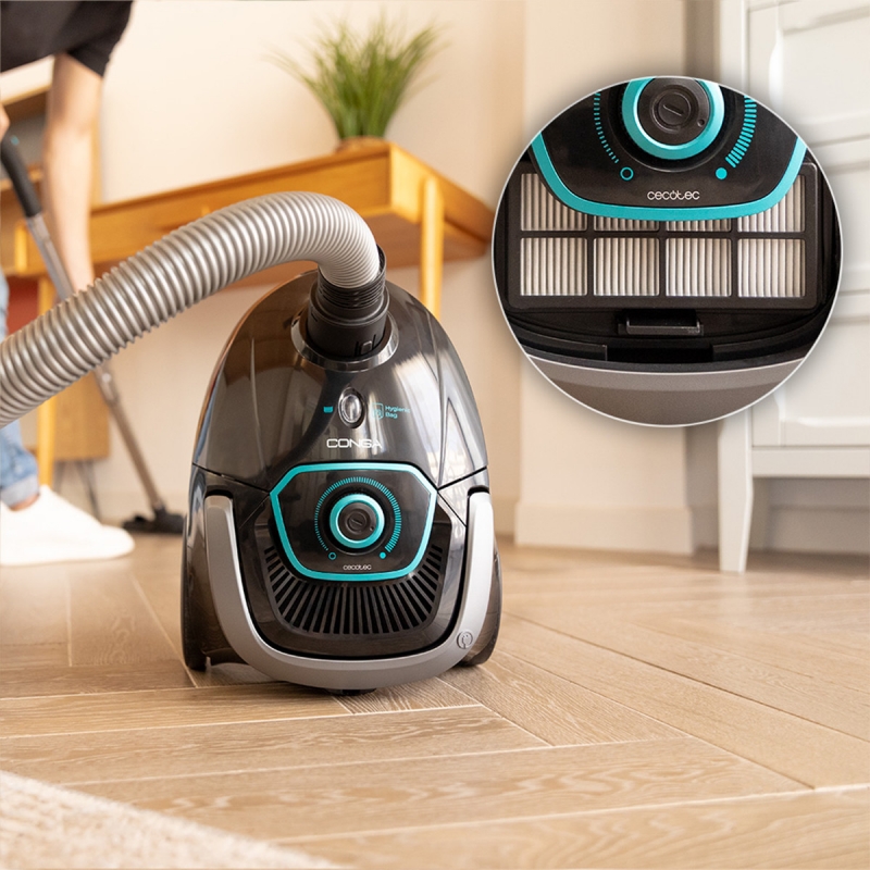 Ηλεκτρική Σκούπα 850W με Σακούλα 2,5 Lt